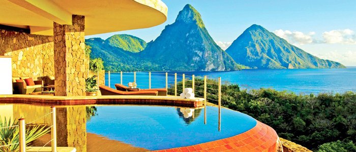 Jade Mountain St Lucia Luxury Honeymoons And Weddings