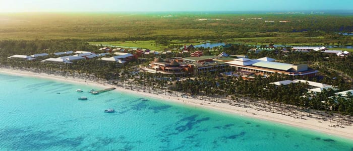 BARCELO BAVARO PALACE AERIAL | Honeymoons Inc