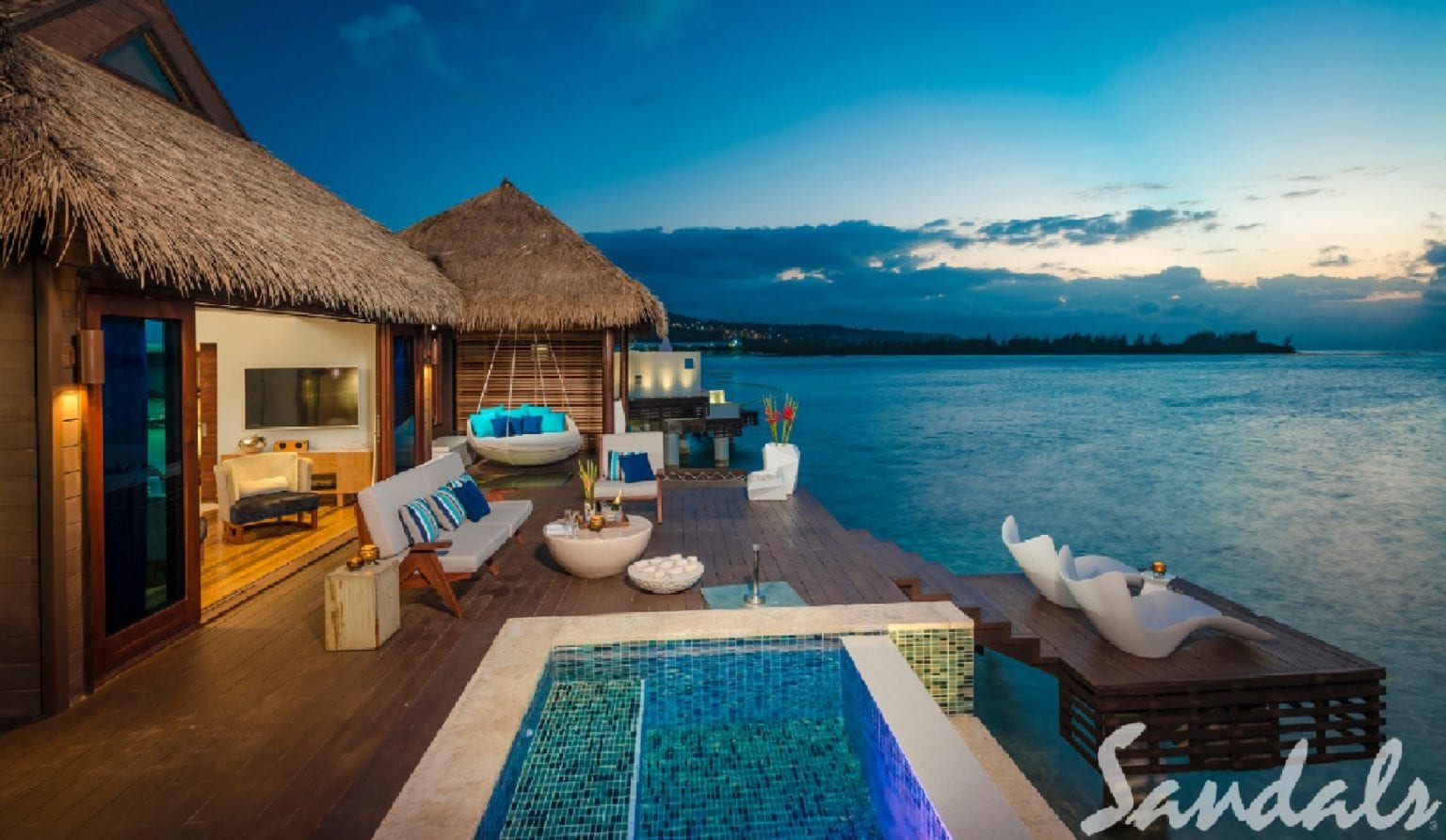 sandals beach bungalow