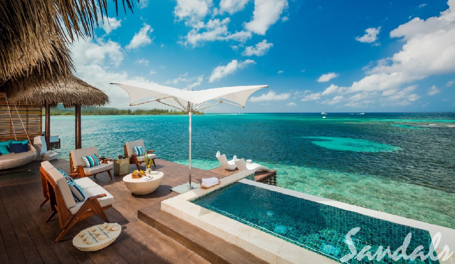 Sandals Royal Caribbean Overwater Bungalow Pool Honeymoons Inc