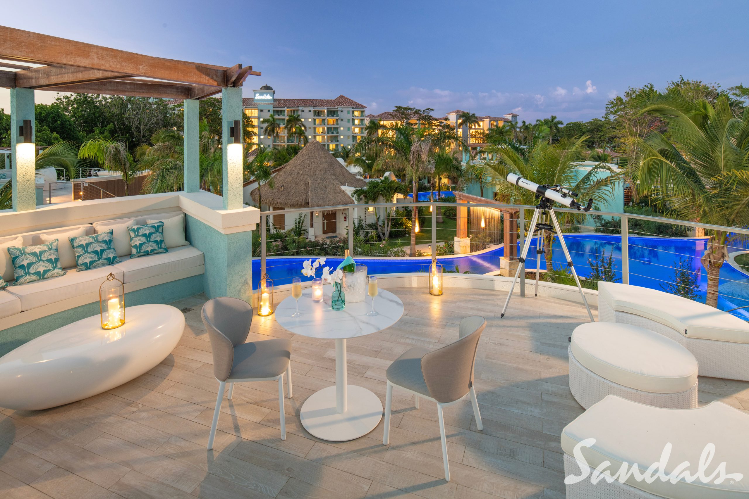 Sandals Dunns River – Coyaba Sky Villa Swim-up Rondoval Butler Suite ...