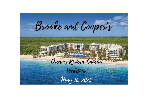 Brooke and Cooper Wedding Dreams Riviera Cancun - Honeymoons, Inc.