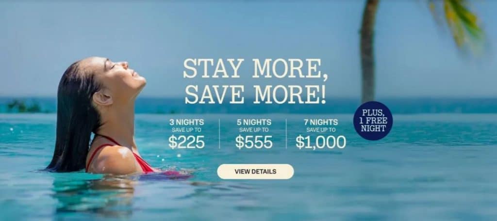 Sandals Resorts Save More Special