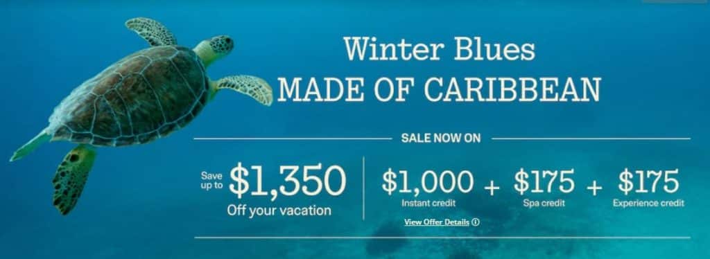 sandals resorts winter blues sale